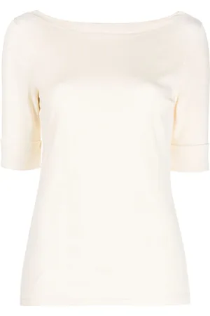 Ralph Lauren Judy T-shirt med bådudskæring