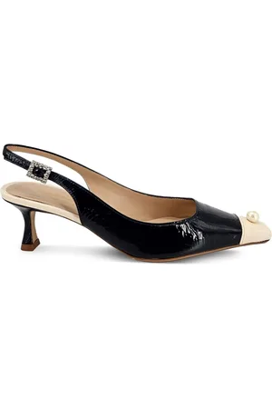 Madison.Maison Slingback-pumps med perler
