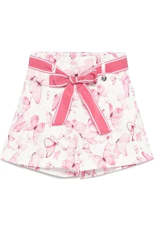 MONNALISA Shorts med sommerfugletryk