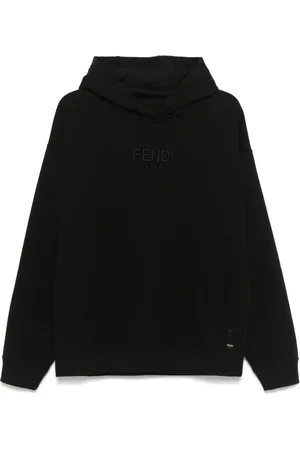 Fendi Hættetrøje med broderet logo