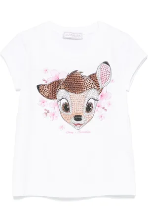 MONNALISA X Disney T-shirt med Bambi-tryk