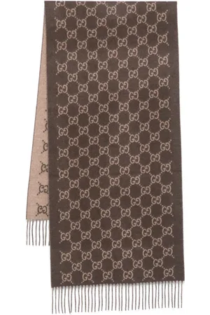 Gucci GG-tørklæde i kashmir