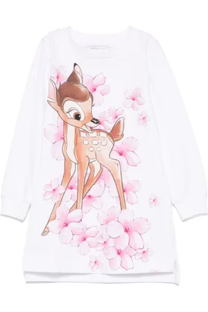 MONNALISA X Disney kjole med Bambi-tryk