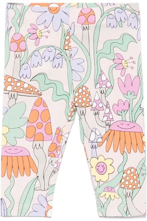 Stella McCartney Leggings med blomstertryk