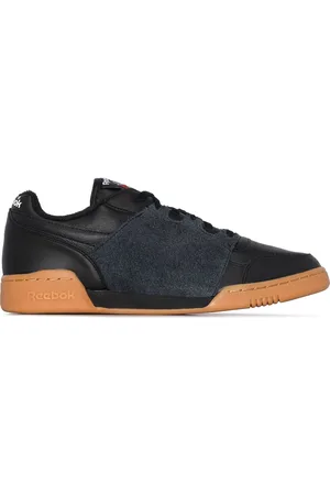 Reebok X Nepenthes sorte low-top sneakers i læder