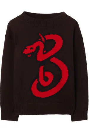 Burberry Sweater med slangetryk