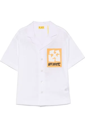 OFF-WHITE Big Label skjorte