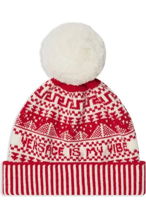 VERSACE Fair Isle hue i jacquard