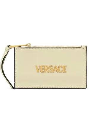VERSACE Kortholder med lynlås og mærke
