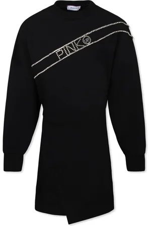 Pinko Kjole med rhinsten-logo