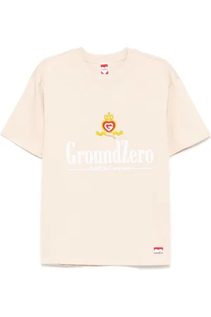 Ground Zero T-shirt med logotryk