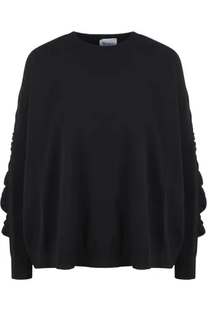 NUDE Sweater med ruche