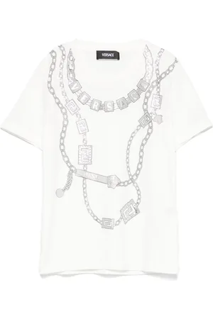 VERSACE T-shirt med logotryk