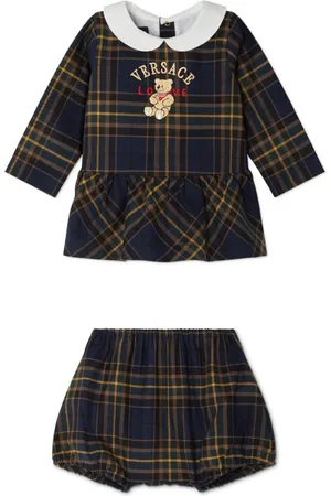 VERSACE Skotskternet Love Teddy kjolesæt