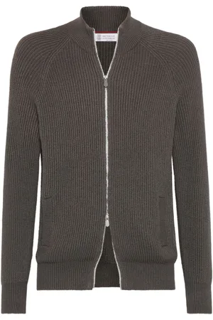 Brunello Cucinelli Ribstrikket cardigan