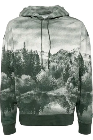 Maison Kitsuné Landscape hættetrøje