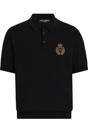 Dolce & Gabbana Polo med broderet logo