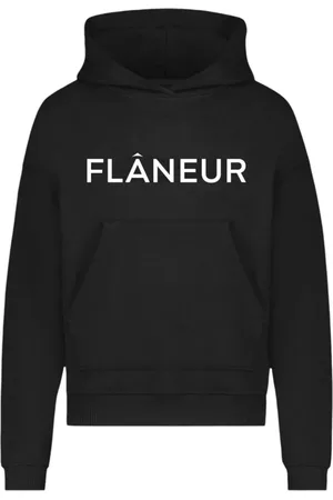 FLÂNEUR Hættetrøje med logotryk