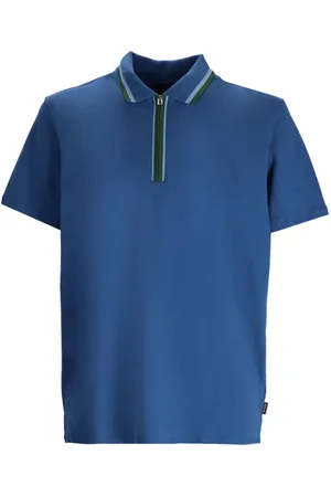 Paul Smith Polo med kort lynlås