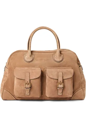Brunello Cucinelli Holdall-taske i ruskind