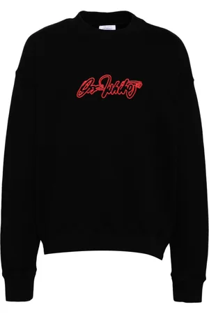 OFF-WHITE Sweatshirt med broderet logo