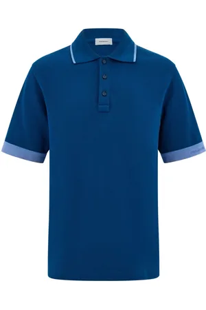 Salvatore Ferragamo Polo med kontrastopslag