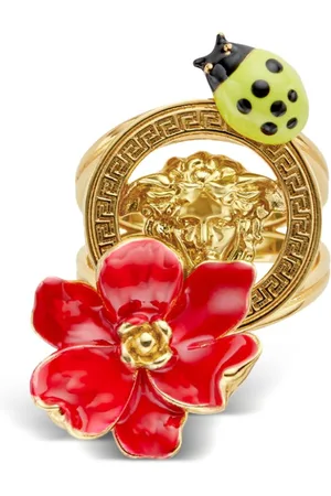 VERSACE Strawberry Garden ring
