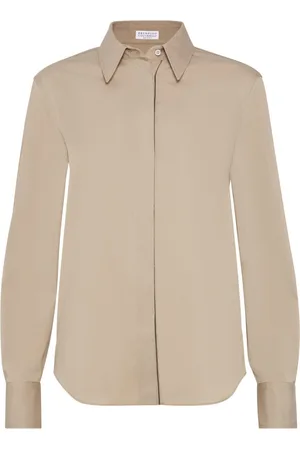 Brunello Cucinelli Skjorte i poplin