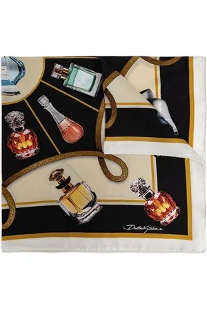 Dolce & Gabbana Tørklæde med parfume flaske-tryk