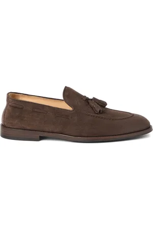 Brunello Cucinelli Loafers i ruskind
