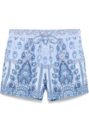 Etro Badeshorts med medaljontryk