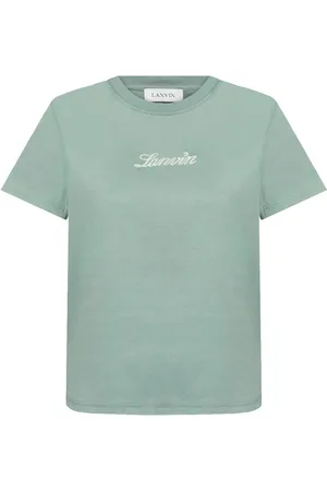 Lanvin T-shirt med logobroderi