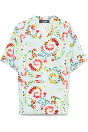 VERSACE Blomstret skjorte