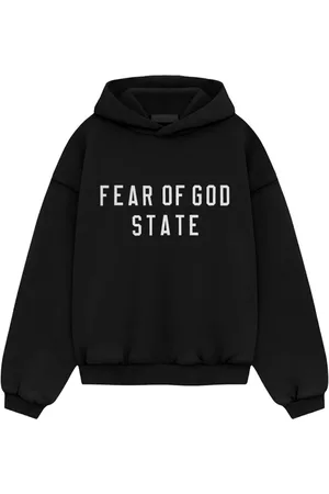 FEAR OF GOD Hættetrøje med logotryk