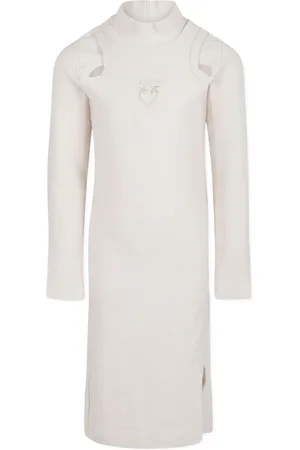 Pinko Kjole med Love Birds-broderi