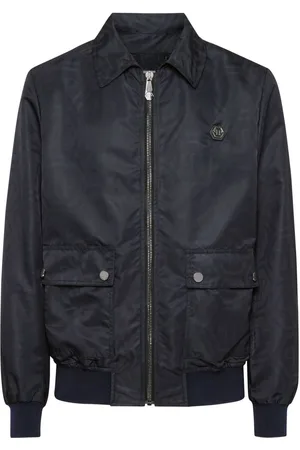 Philipp Plein Bomberjakke med monogram i jacquard