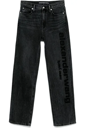 Alexander Wang Jeans med udskåret logo