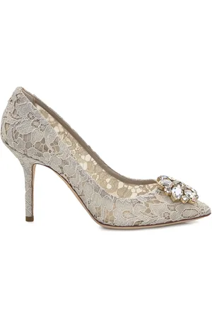 Dolce & Gabbana Bellucci Taormina pumps med blonde