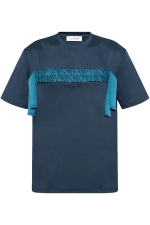 Lanvin T-shirt med logobroderi