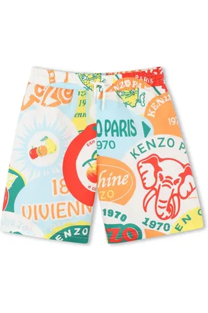 Kenzo Badeshorts med heldækkende grafisk tryk