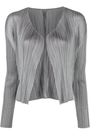 PLEATS PLEASE ISSEY MIYAKE Plisseret cardigan