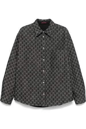 Gucci Vendbar GG skjorte i jacquard