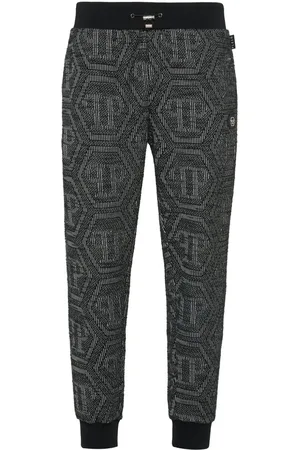 Philipp Plein Joggingbukser med monogram-jacquard