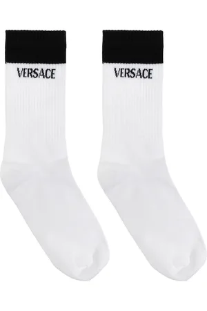 VERSACE Strømper med intarsia-logo
