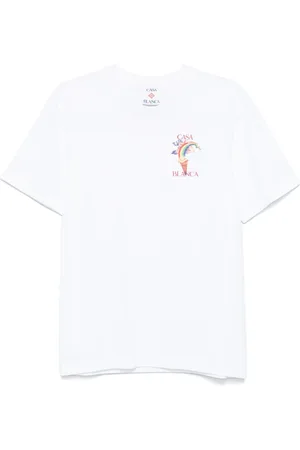 Casablanca T-shirt med tryk