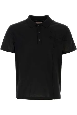 VALENTINO GARAVANI Polo-skjorte med blomsterapplikation