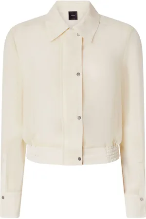 Pinko Cropped skjortejakke