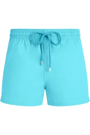 Vilebrequin Badeshorts med logoapplikation