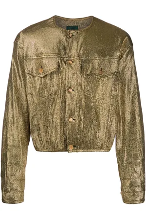 Jean Paul Gaultier Metallisk jakke