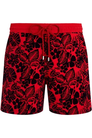 Vilebrequin Badeshorts med blomstret motiv